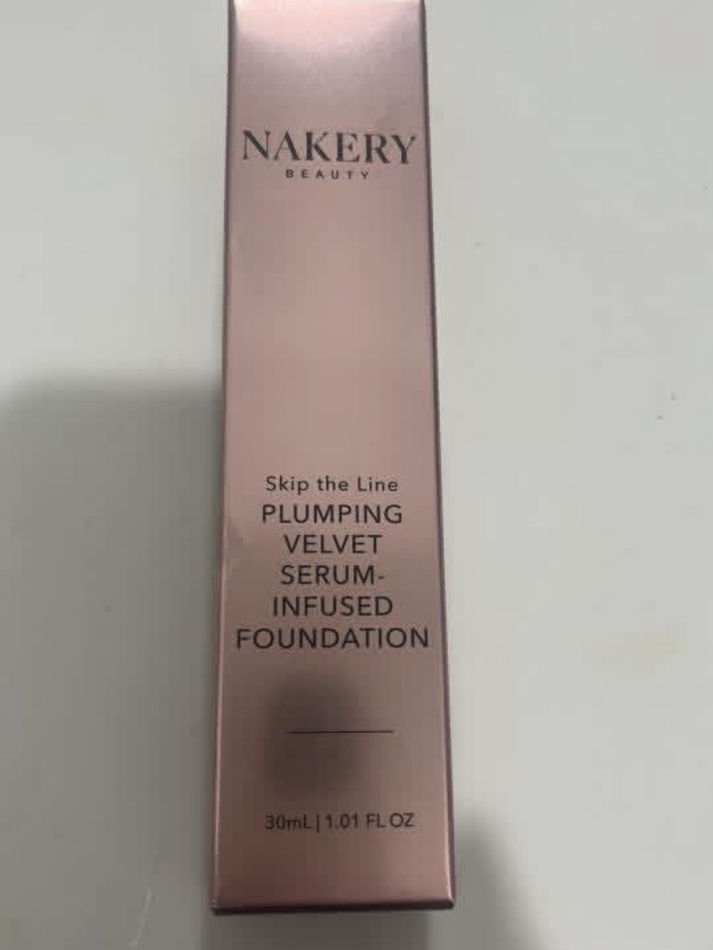 Nakery Beauty Plumping Velvet Serum-Infused Foundation — medium/deep
